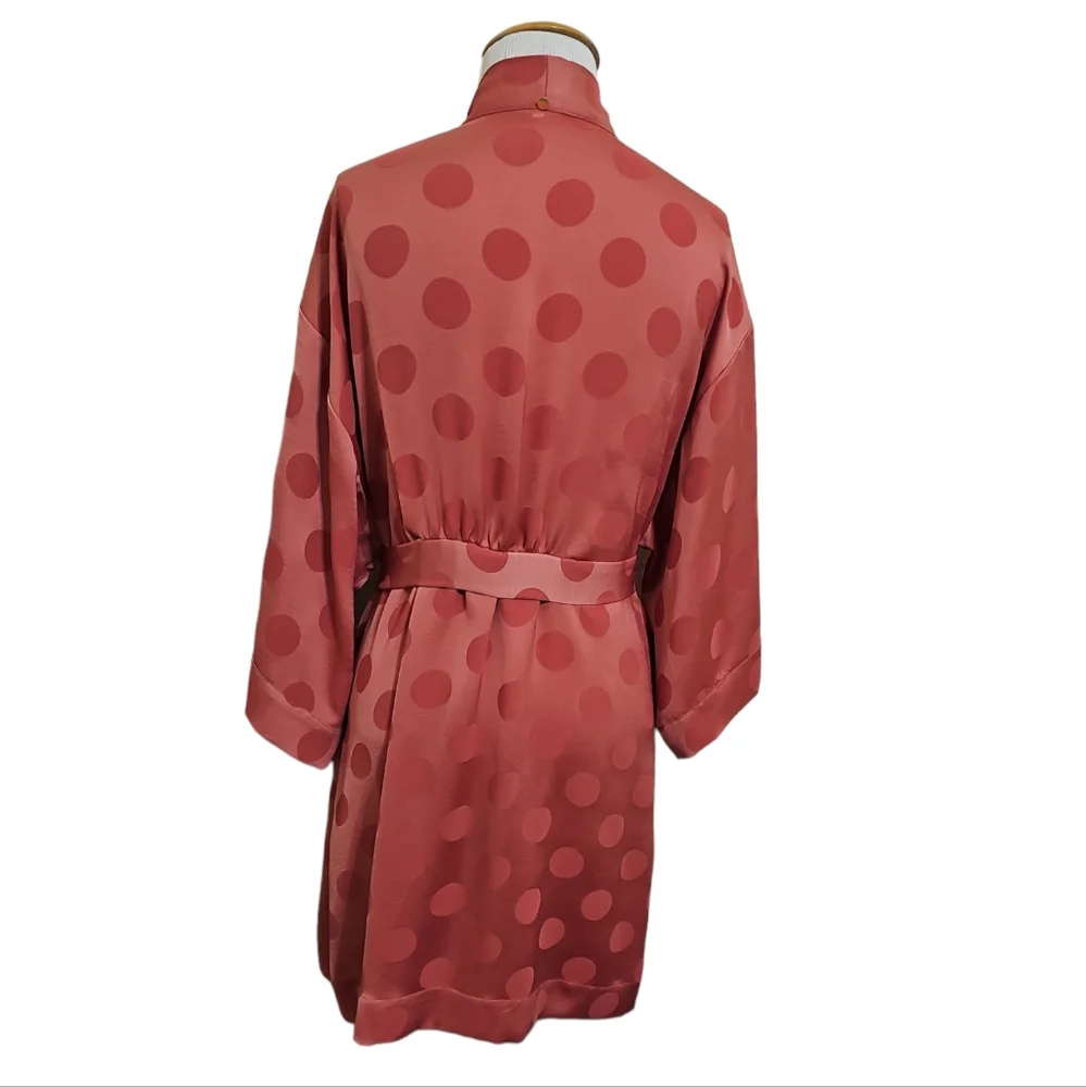 Soma Sensual Satin Short Robe - Picture 3 of 10